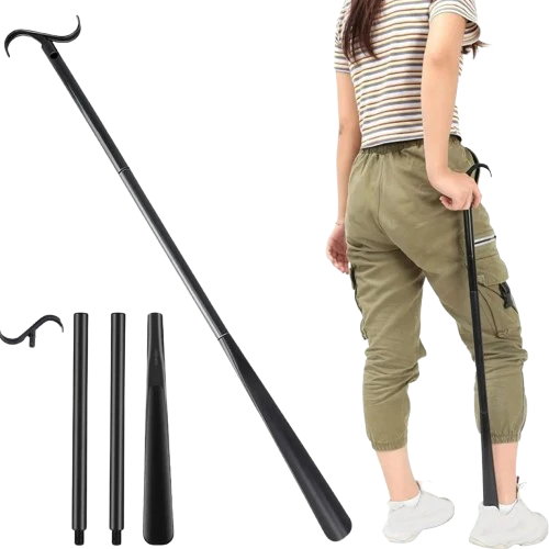 Chausse-Pied Long 88cm avec Crochet à Vêtements
