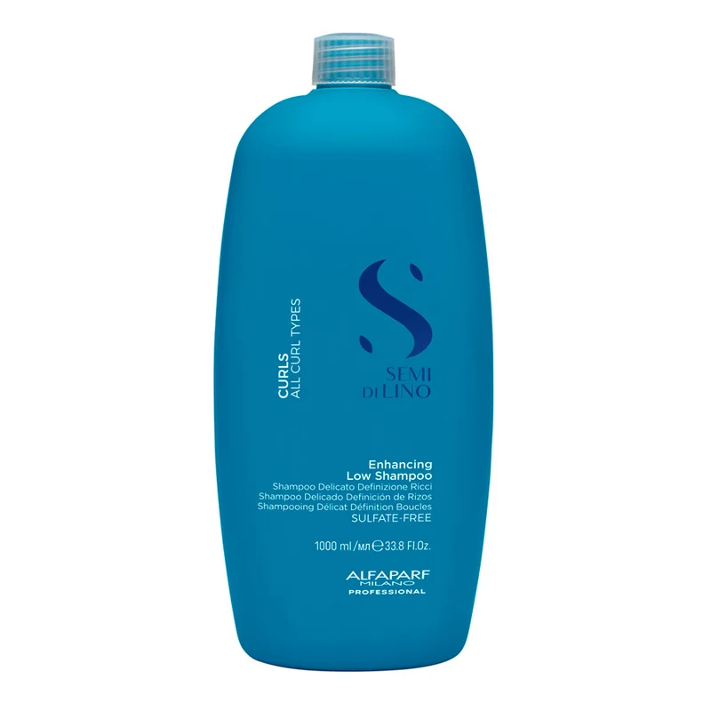 Alfaparf Milano Semi di Lino Curls Low Shampoo 1000ml - shampooing cheveux bouclés