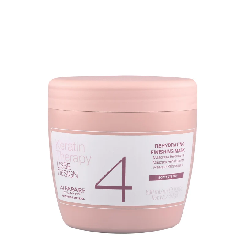 Alfaparf Milano Keratin Therapy Lisse Design Rehydrating Finish Mask 500gr - masque traitement lissant