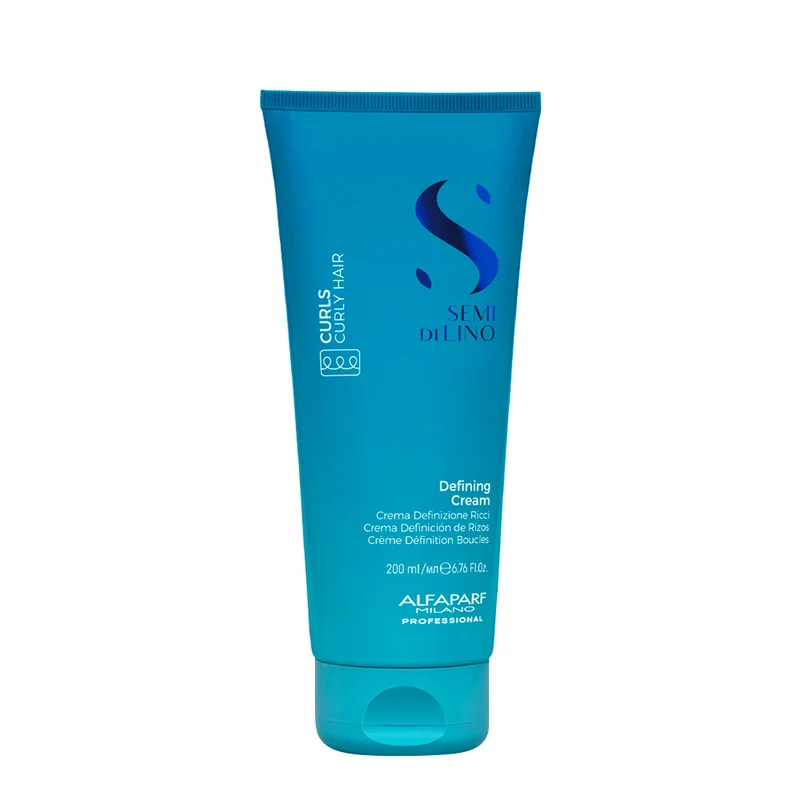 Alfaparf Milano Semi di Lino Curls Defining Cream 200ml - crème cheveux bouclés