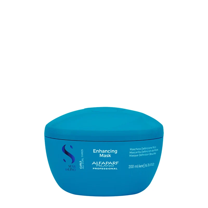 Alfaparf Milano Semi di Lino Curls Enhancing Mask 200ml - masque cheveux bouclés