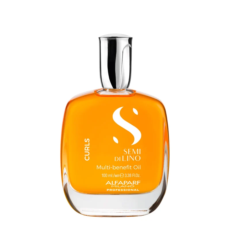 Alfaparf Milano Semi di Lino Curls Multi Benefit Oil 100ml - huile pour cheveux bouclés