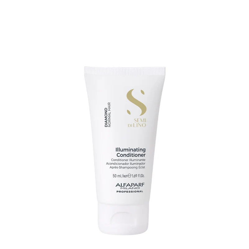 Alfaparf Milano Semi Di Lino Diamond Illuminating Conditioner 50ml - après-shampoing illuminateur