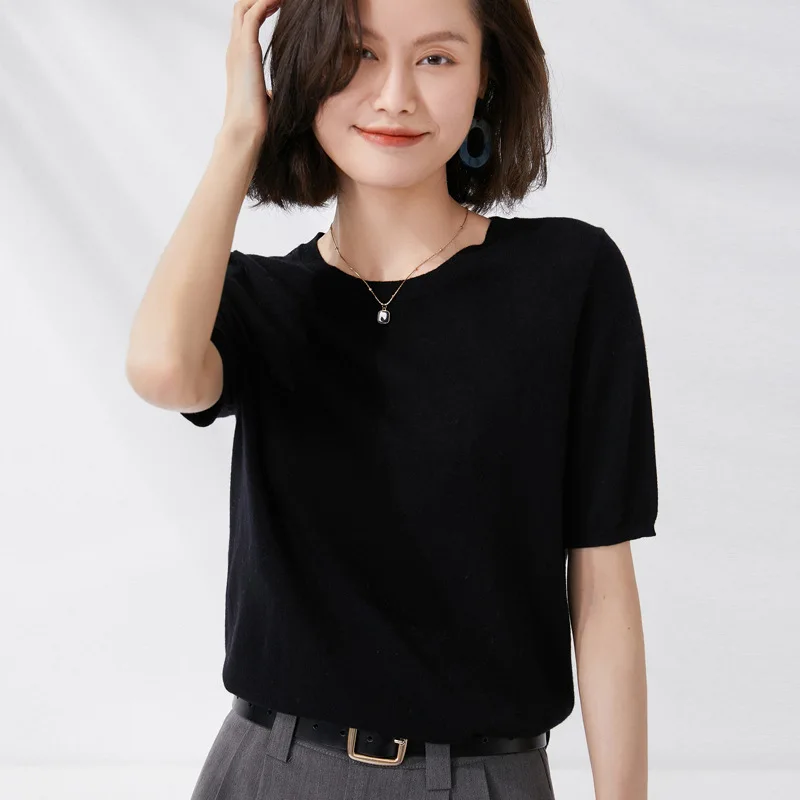 Top Classique Tricoté Femme – Plusieurs Couleurs