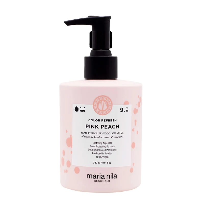 Maria Nila Colour Refresh Pink Peach 300ml - masque de couleur