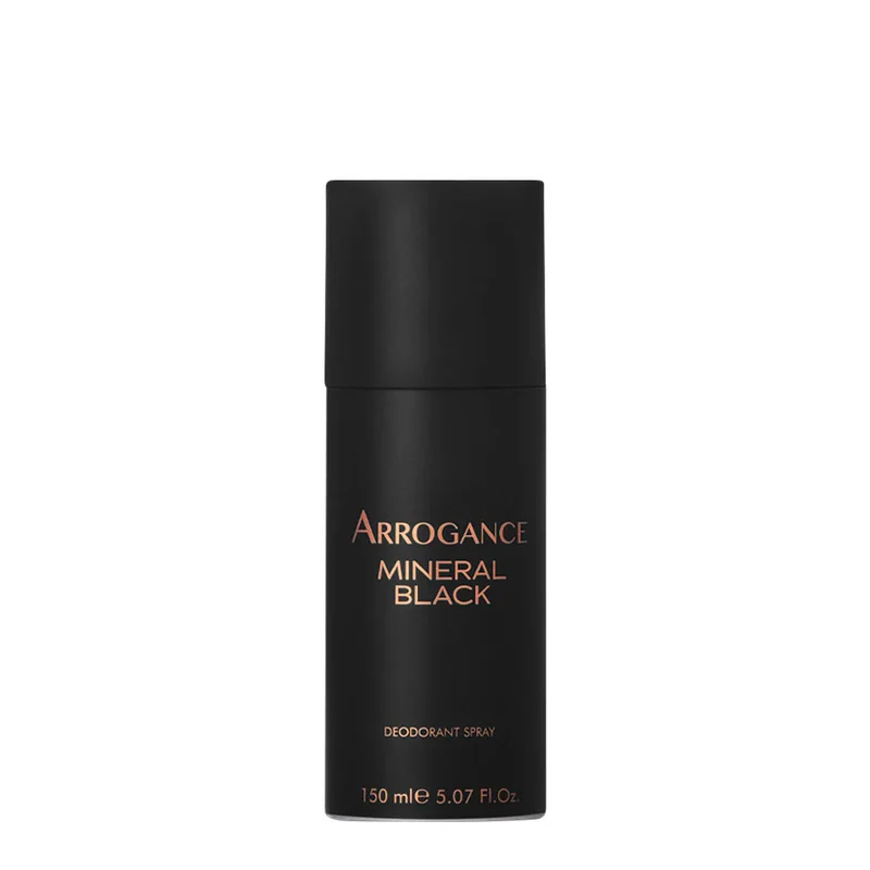 Arrogance Mineral Black Deo 150ml - déodorant