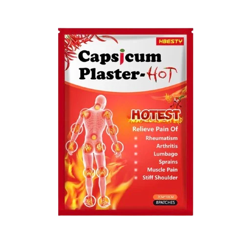 16x Patchs auto-chauffants anti-douleurs articulaires et musculaires