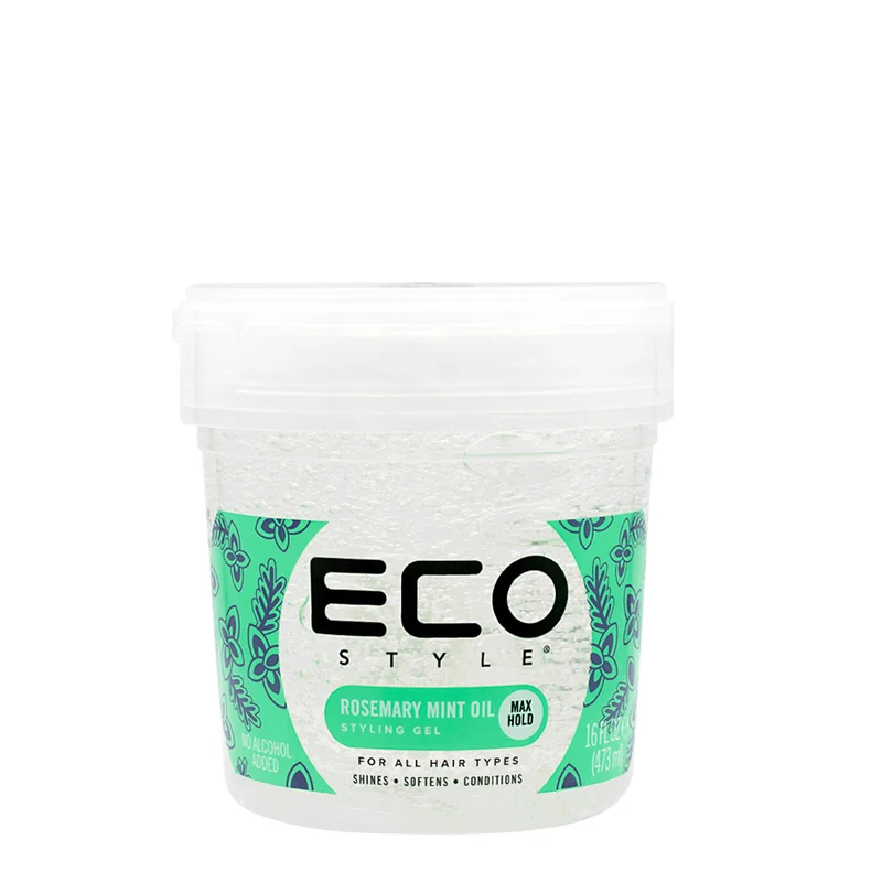Eco Style Rosemary Mint Oil Styling Gel Max Hold 473ml - gel tenue forte