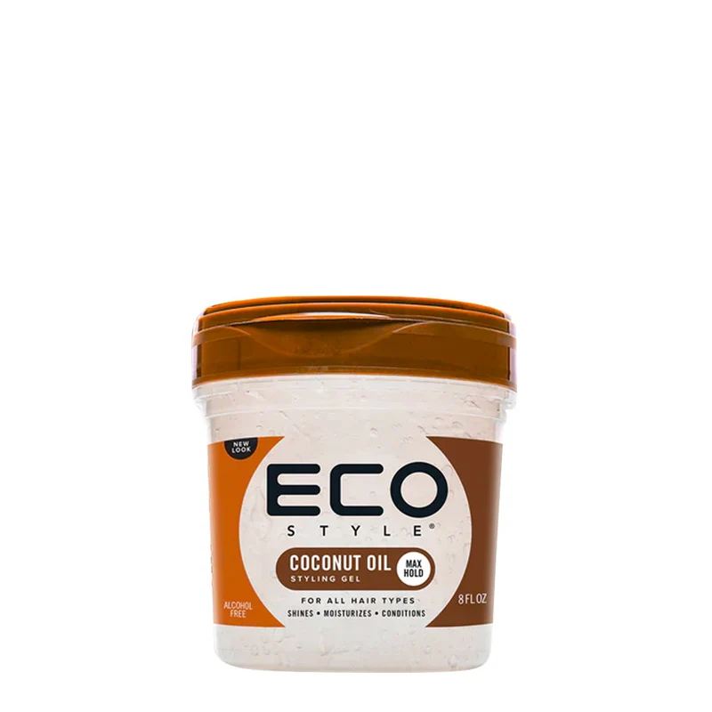 Eco Style Coconut Oil Styling Gel Max Hold 237ml - gel tenue forte