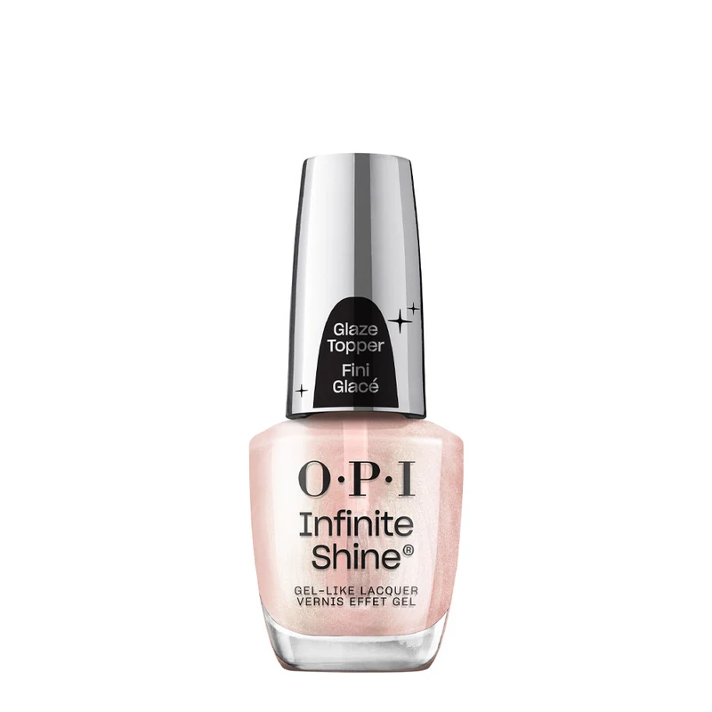 OPI Infinite Shine Glaze Toppers Glass Me Anything 15ml - topper argent