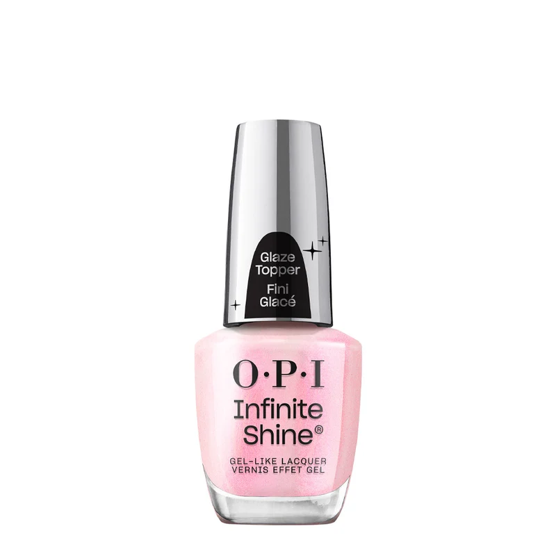 OPI Infinite Shine Glaze Toppers Donut Disturb 15ml - topper rose transparent