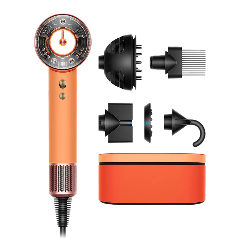 Dyson Supersonic Nural Curly + Coily Apricot/Topaz - sèche-cheveux pour cheveux bouclés et très bouclés