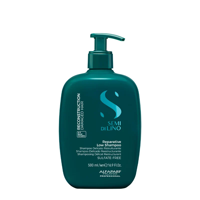 Alfaparf Milano Semi di Lino Reconstruction Reparative Low Shampoo 500ml - shampooing restructurant délicat