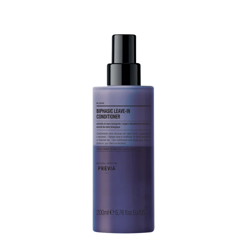 Previa Blonde Biphasic Leave-In Conditioner 200ml - conditionneur sans rinçage biphasique cheveux blonds