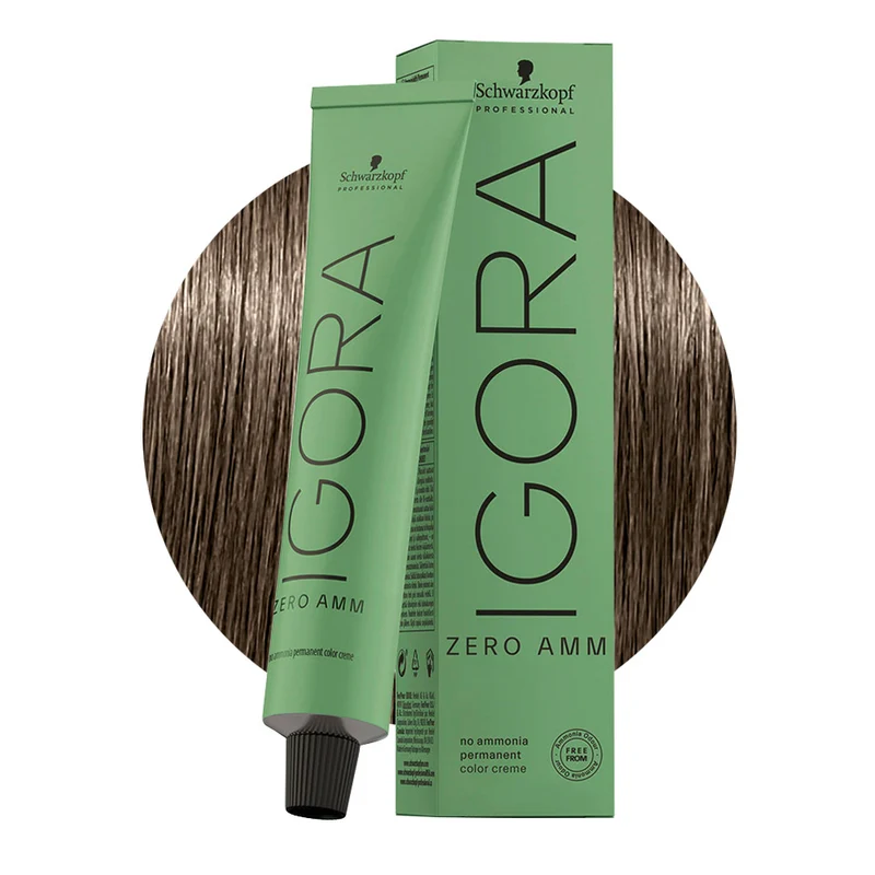 Schwarzkopf Igora Zero Amm 7-1 Blond Moyen Cendré 60ml - coloration permanente sans ammoniaque
