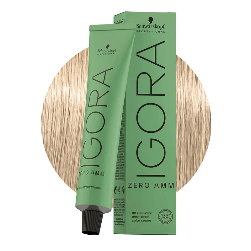 Schwarzkopf Igora Zero Amm 10-2 Blond Ultra Cendré 60ml - coloration permanente sans ammoniaque