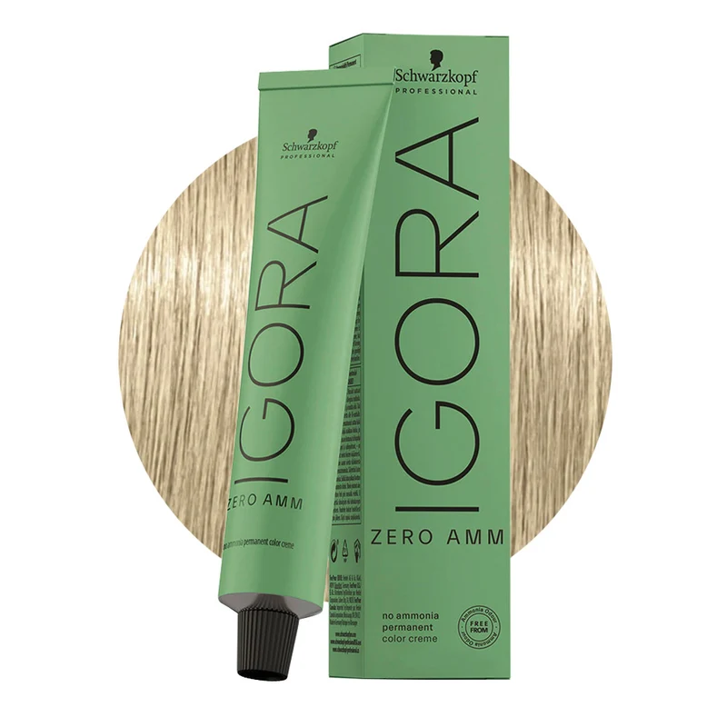 Schwarzkopf Igora Zero Amm 10-14 Ultra Blond Cendré Beige 60ml - coloration permanente sans ammoniaque