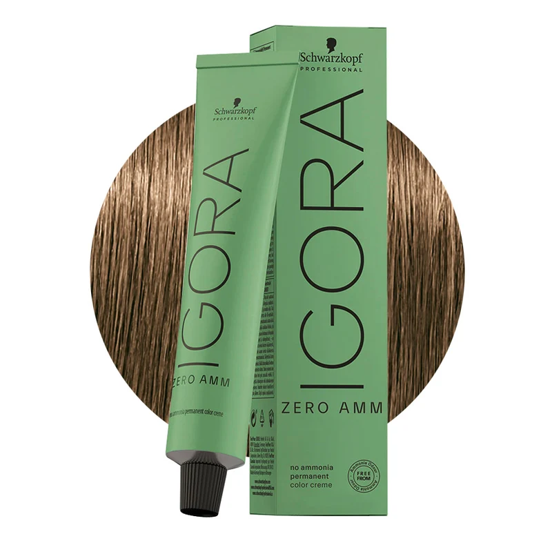 Schwarzkopf Professional Igora Zero Amm 6-0 Blond Foncé Naturel 60ml - coloration permanente sans ammoniaque