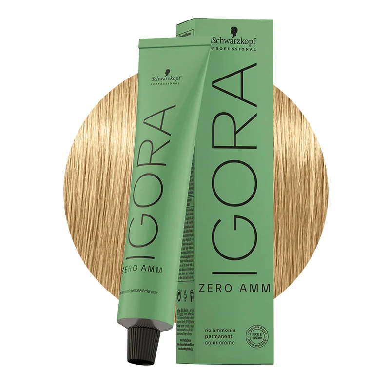 Schwarzkopf Igora Zero Amm 9-0 Blond Très Clair Naturel 60ml - coloration permanente sans ammoniaque