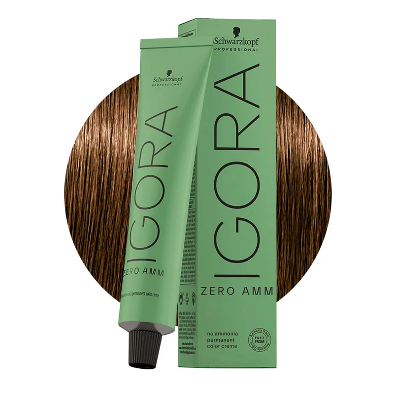 Schwarzkopf Igora Zero Amm 5-00 Châtain Clair Naturel Extra 60ml - coloration permanente sans ammoniaque
