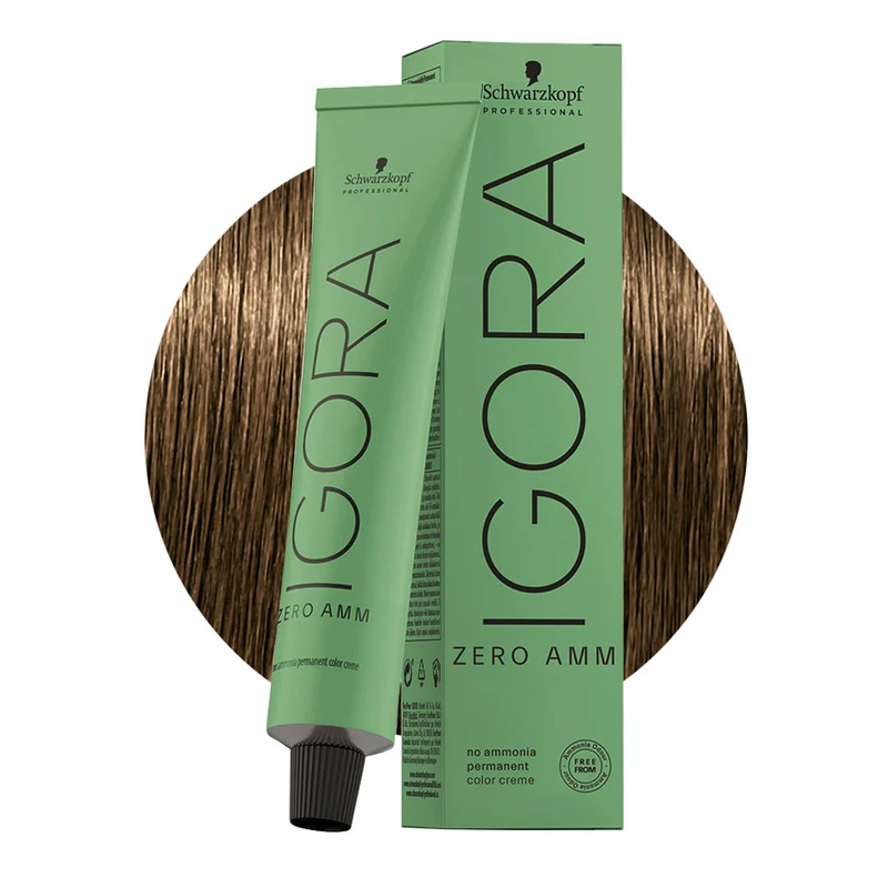 Schwarzkopf Professional Igora Zero Amm 5-0 Châtain Clair Naturel 60ml - coloration permanente sans ammoniaque