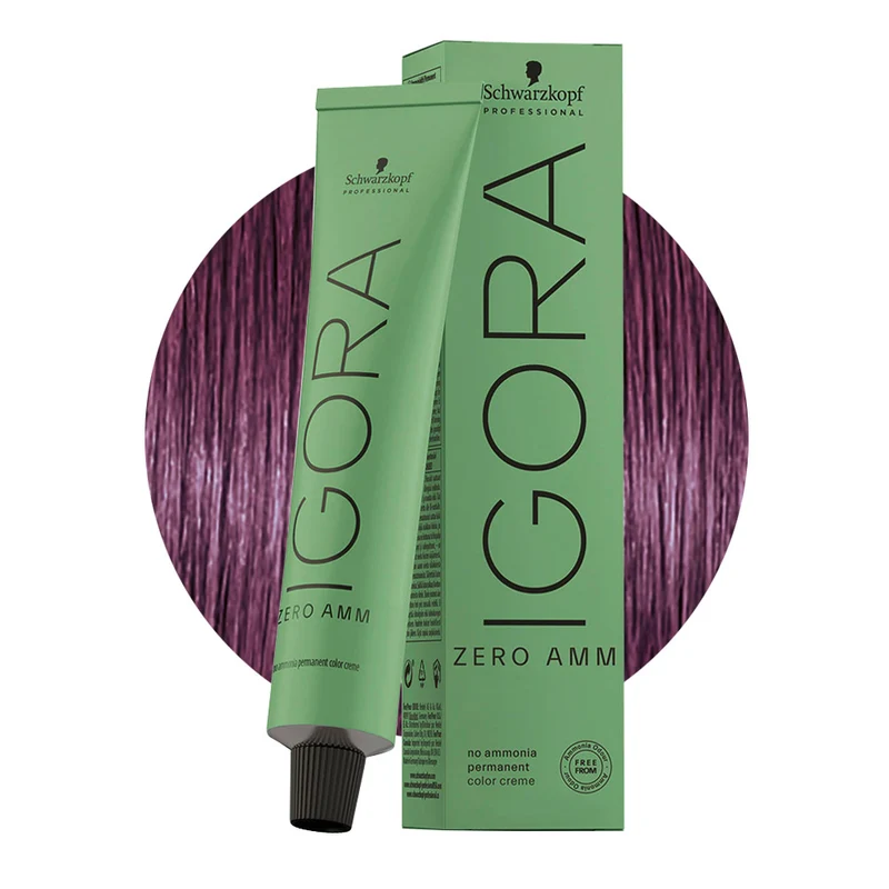 Schwarzkopf Igora Zero Amm 6-99 Blond Foncé Violet Extra 60ml - coloration permanente sans ammoniaque