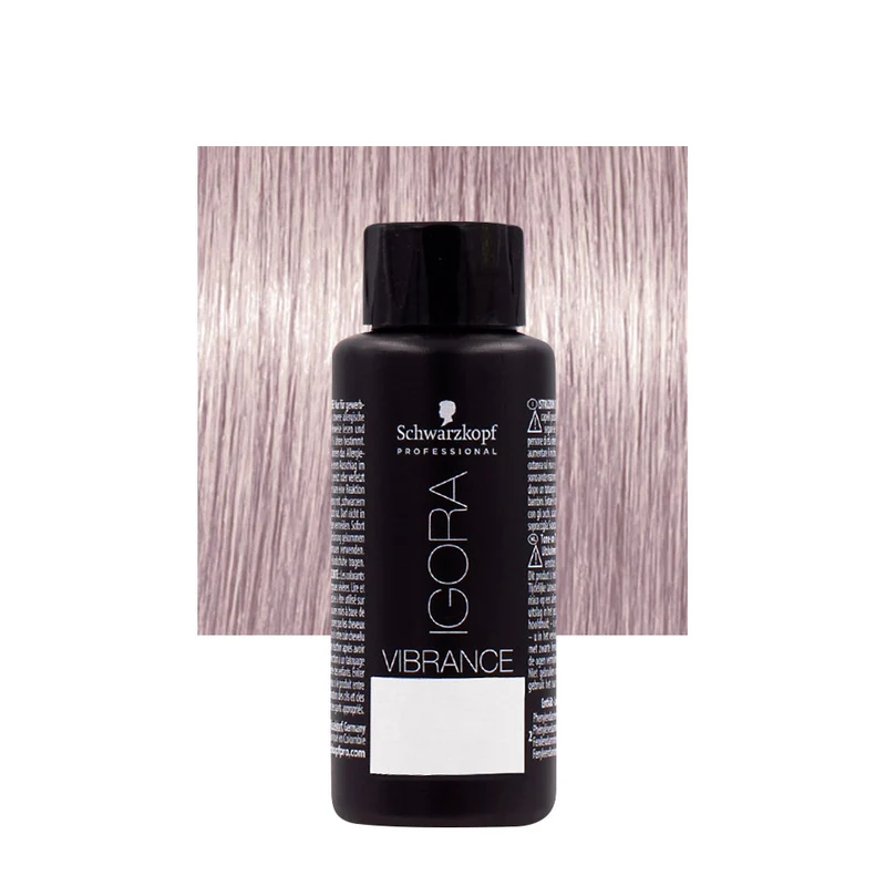 Schwarzkopf Igora Vibrance 10-91 Violet Cendrè Soft Toner 60ml - coloration ton sur ton