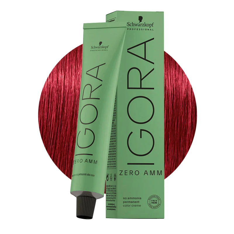 Schwarzkopf Igora Zero Amm 6-88 Blond Foncé Rouge Extra 60ml - coloration permanente sans ammoniaque