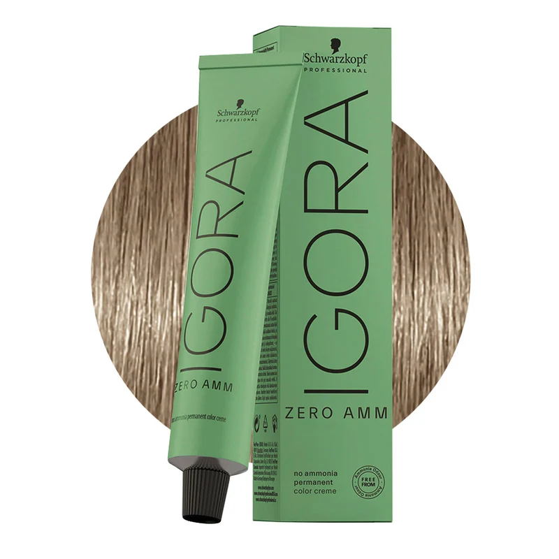 Schwarzkopf Igora Zero Amm 9-42 Blond Très Clair Beige Cendre 60ml - coloration permanente sans ammoniaque