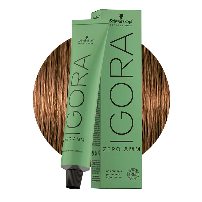 Schwarzkopf Professional Igora Zero Amm 5-5 Châtain Clair Doré 60ml - coloration permanente sans ammoniaque