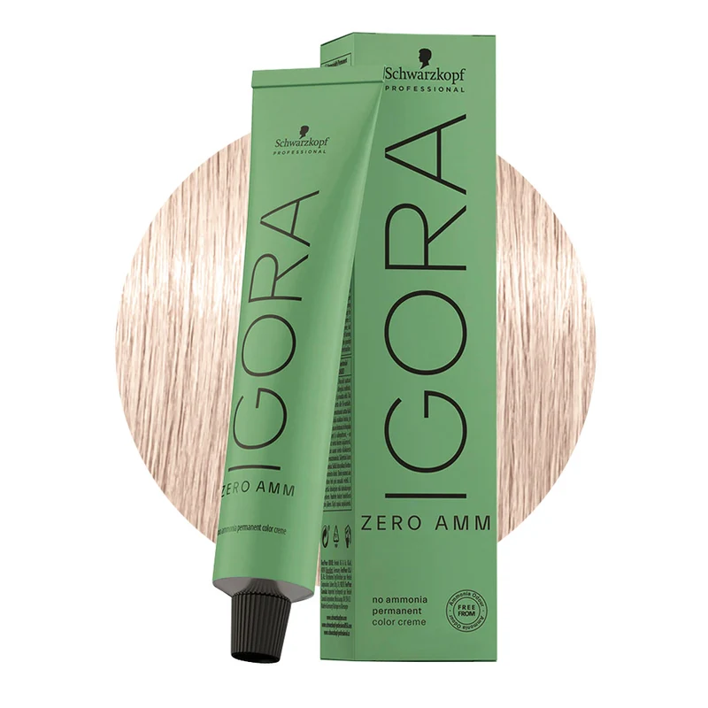 Schwarzkopf Igora Zero Amm 10-19 Ultra Blond Cendré Violet 60ml - coloration permanente sans ammoniaque