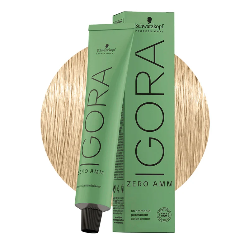 Schwarzkopf Igora Zero Amm 10-0 Blond Très Très Clair Naturel 60ml - coloration permanente sans ammoniaque