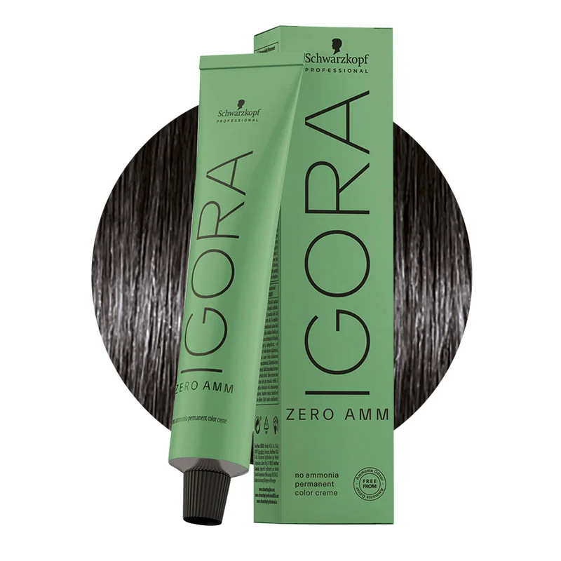Schwarzkopf Igora Zero Amm 1-0 Noir Naturel 60ml - coloration permanente sans ammoniaque
