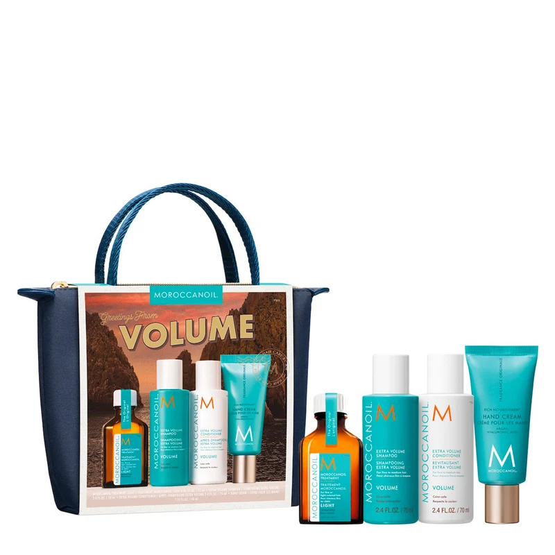 Moroccanoil Travel Kit 2026 Volume - cofanetto capelli fini