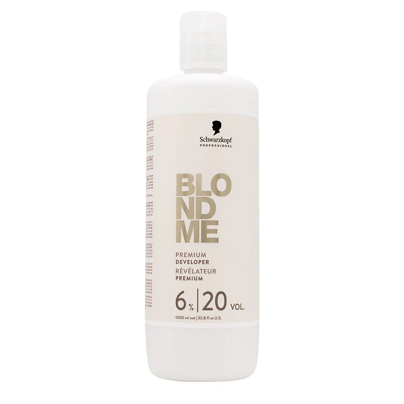 Schwarzkopf Professional Blond Me Premium Developer 6% 20Vol 1000ml - oxygène activateur