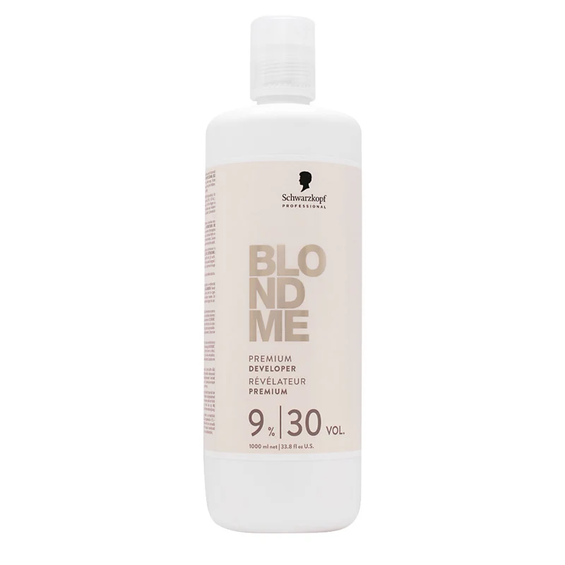Schwarzkopf Professional Blond Me Premium Developer 9% 30Vol 1000ml - activateur oxygène