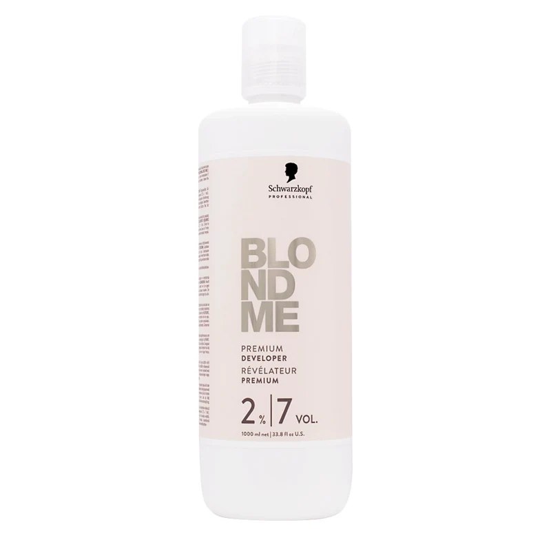 Schwarzkopf Professional Blond Me Premium Developer 2% 7Vol 1000ml - activateur oxygène