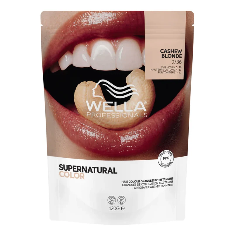 Wella Professionals Supernatural Color Cashew Blonde 9/36 120gr - coloration semi-permanente naturelle