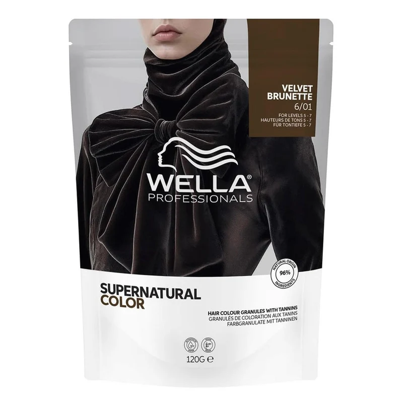 Wella Professionals Supernatural Color Velvet Brunette 6/01 120gr - coloration semi-permanente naturelle