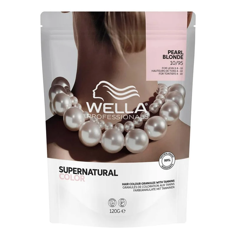 Wella Professionals Supernatural Color Pearl Blonde 10/95 120gr - coloration semi-permanente naturelle