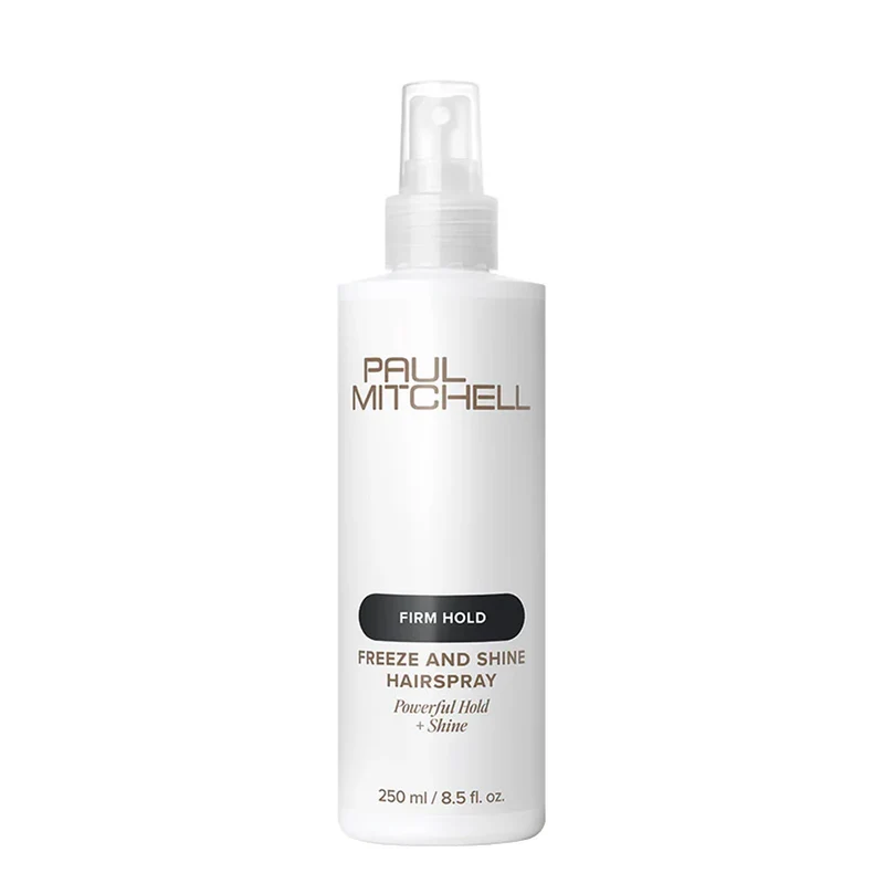 Paul Mitchell Firm Hold Freeze And Shine Hairspray 250ml - laque brillance