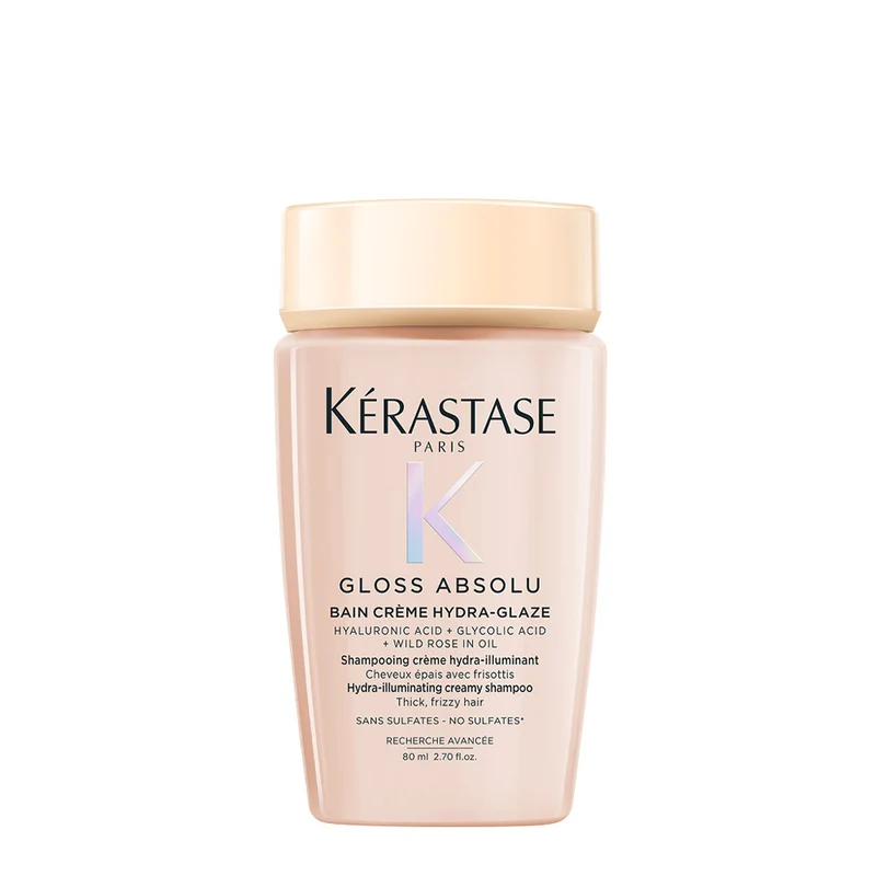 Kerastase Gloss Absolu Bain Creme Hydra Glaze 80ml - shampooing illuminant pour cheveux épais