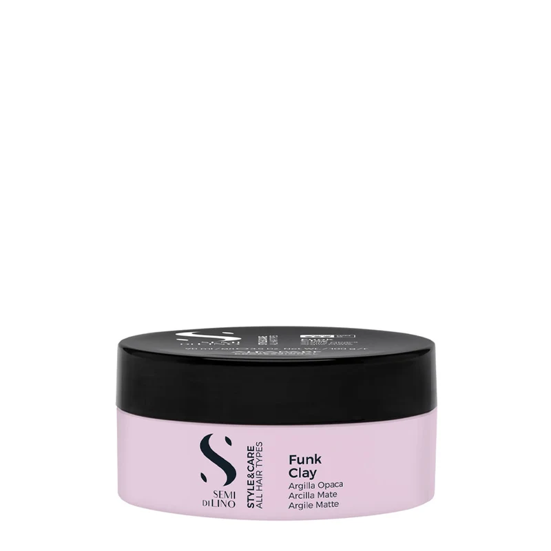 Alfaparf Milano Semi Di Lino Style&Care Funk Clay 90ml - argile mate à tenue forte
