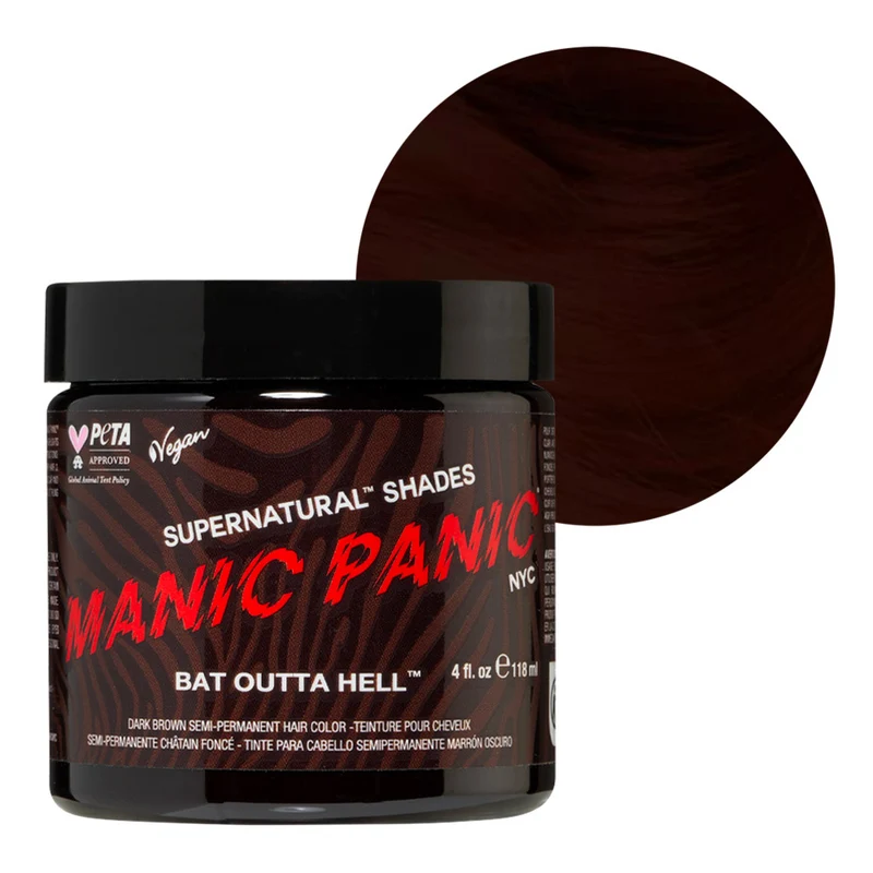 Manic Panic Supernaturals Bat Outta Hell 118ml - crème colorante semi-permanente