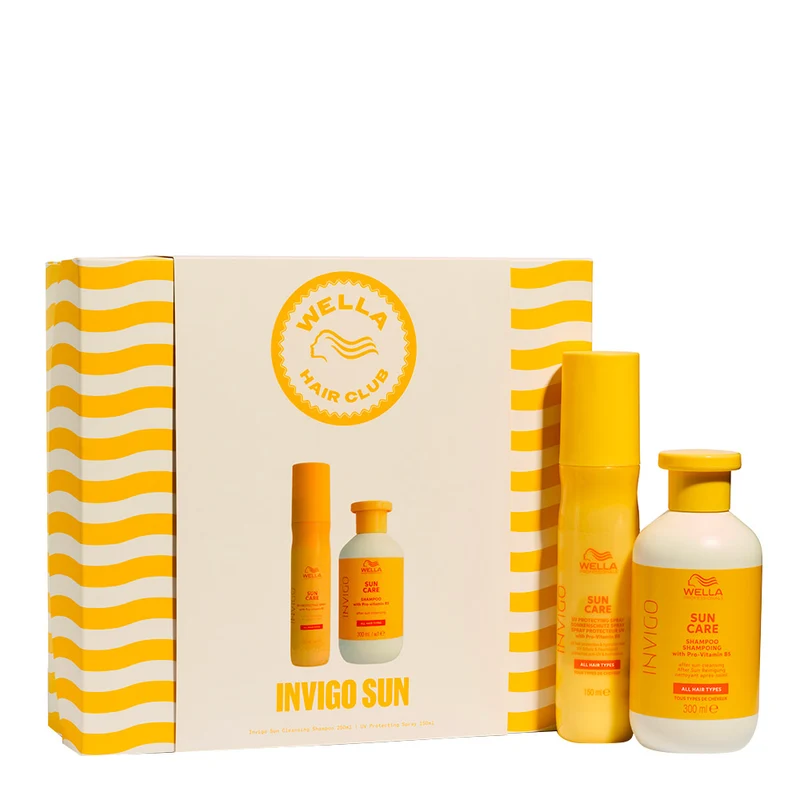 Wella Professionals Invigo Sun Coffret Spring - Shampooing et Spray Protection UV - 300ml + 150ml
