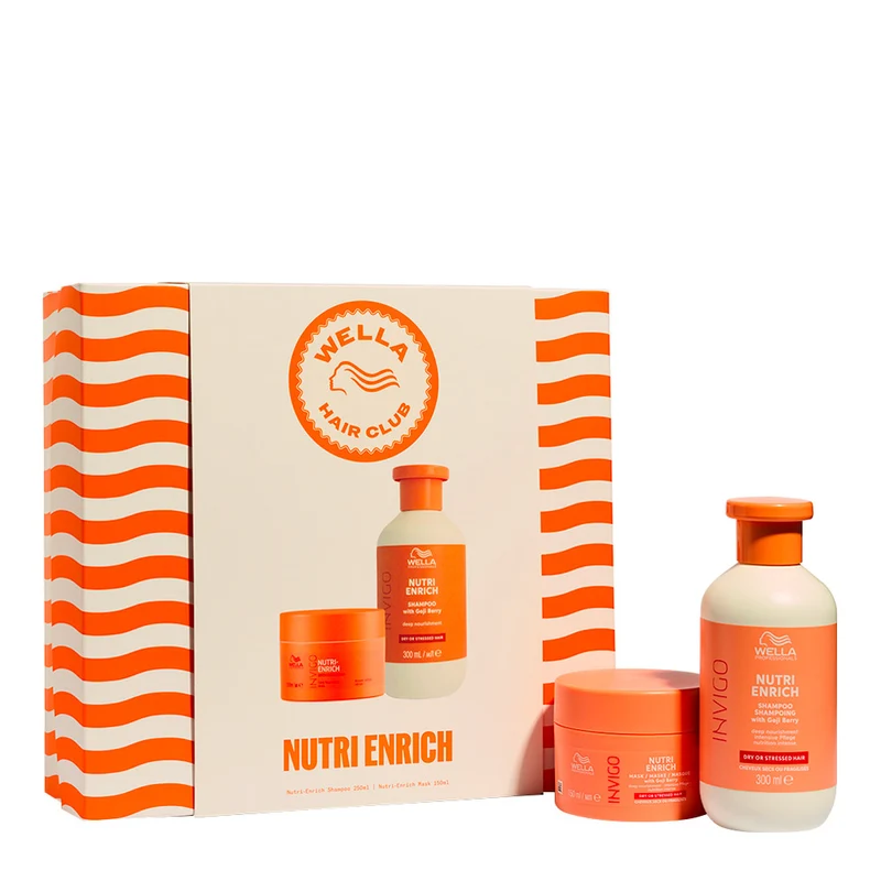 Wella Professionals Nutri Enrich Coffret Spring - Shampooing et masque - 300ml + 150ml