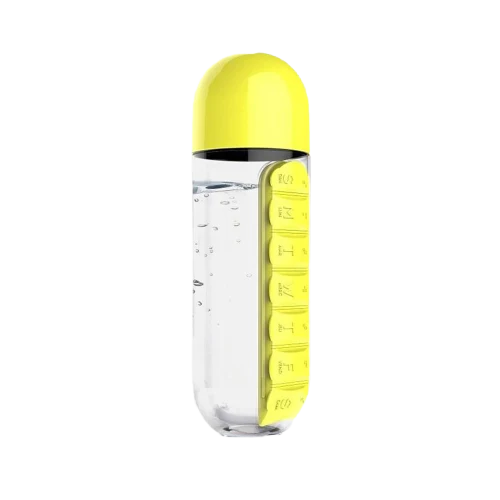 Bouteille Pilulier 3 en 1